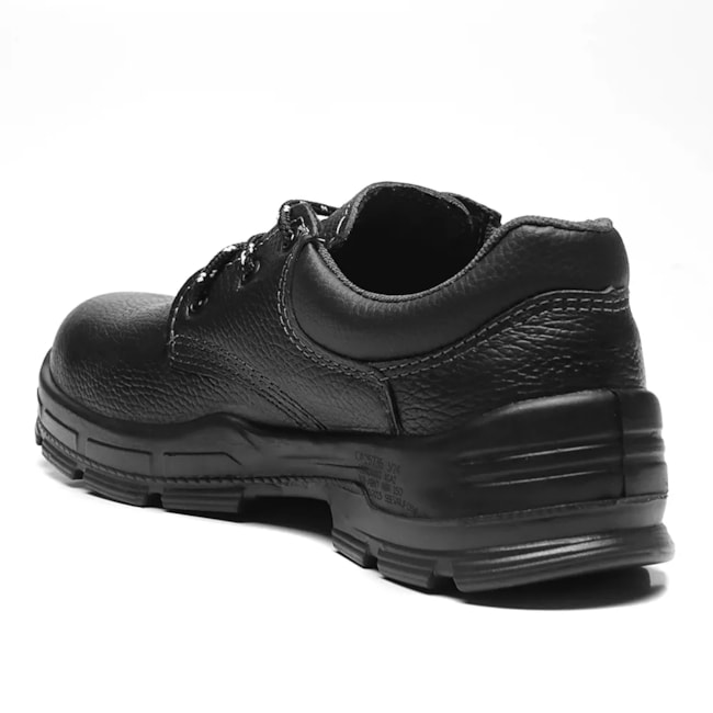 Sapato de Segurança Preto com Cadarço e Bico de Aço CA 26735 4045BSAS2400LL BRACOL-3739ede3-276f-4e75-907f-2d2411344d9b