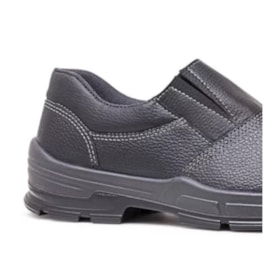 Sapato de Segurança Preto com Elástico de Bico PVC CA 43443 2020BSES4600LL BRACOL