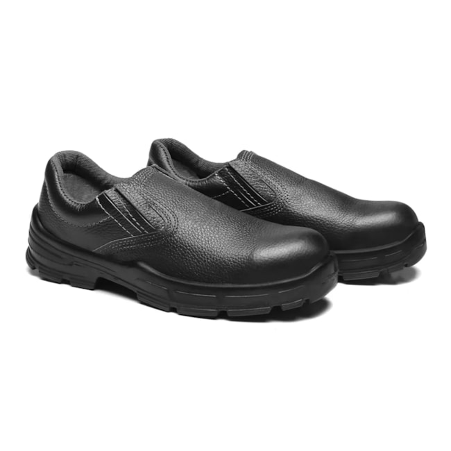 Sapato de Seguranca PU com Bico de PVC Vaqueta 4045BSES4600LL BRACOL-458b4e74-5855-453f-9767-a04e2fa9f01d
