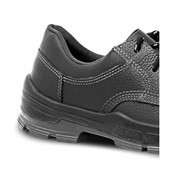 Sapato de Segurança PU Preto com Bico de PVC 4045BSAS4400LL BRACOL