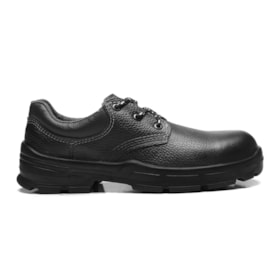 Sapato de Segurança PU Preto com Bico de PVC CA 26719 4045BSAS4400LL BRACOL