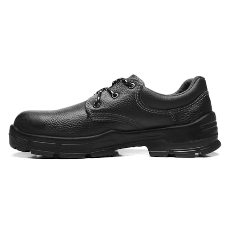 Sapato de Segurança PU Preto com Bico de PVC CA 26719 4045BSAS4400LL BRACOL-fdf1a78c-7eba-463d-a8eb-24e301a2a25e