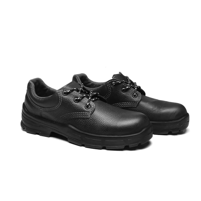 Sapato de Segurança PU Preto com Bico de PVC CA 26719 4045BSAS4400LL BRACOL-39a9da2b-a10f-4b46-b538-709ab0b61b20