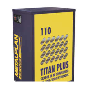 Secador de Ar 110 Pcm com Pré e Pós Filtro 10 Graus TITAN PLUS-110 METALPLAN 