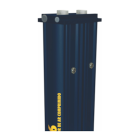 Secador de Ar 32 Pcm para Ponto de Uso D6 METALPLAN