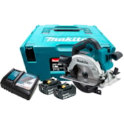 Serra Circular 6.1/2" 18V 3.0Ah 2 Baterias Carregador Bivolt Maleta Brushless DHS661RFJ MAKITA