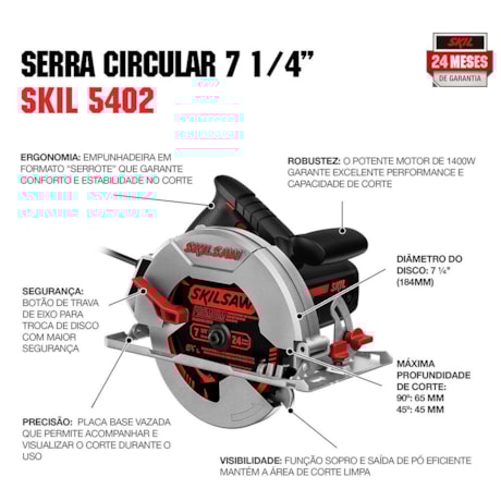 Serra Circular 7.1/4