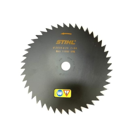 Serra Circular para Roçadeira 20mm X 200mm 44 Dentes STANDARD FS160 4000-713-4200 STIHL-0e3b48d3-73eb-4c11-ad29-fb7b4bd5f103