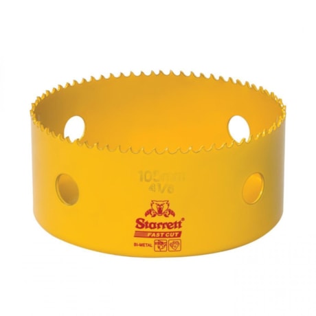 Serra Copo Bimetal 105mm Constante SH0418/FCH0418-G STARRETT-364839bf-b74a-4342-9fa7-7dfd7ede1087