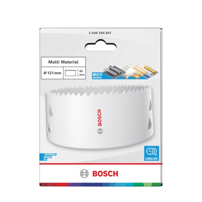 Serra Copo Bimetal 121mm / 4.3/4