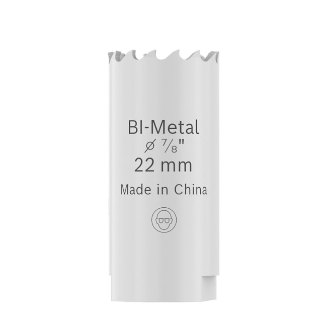 Serra Copo Bimetal 22MM 7/8