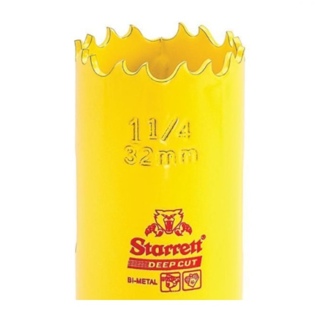 Serra Copo Bimetal 32mm Variavel DCH0114-G STARRETT-47ffe214-fa1d-4ca5-a16c-b6137eece337
