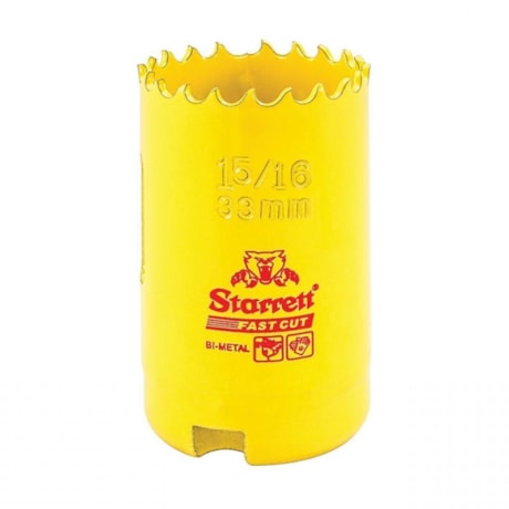 Serra Copo Bimetal 33mm Constante SH0156/FCH0156-G STARRETT-4f63ce01-37d7-4665-b96d-d51478d4d6c1