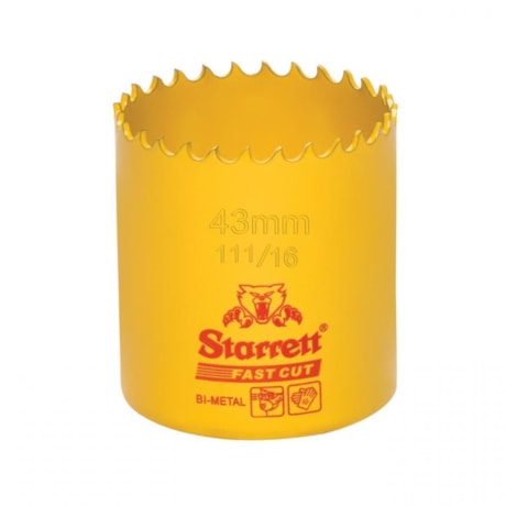 Serra Copo Bimetal 43mm Constante SH1116/FCH1116-G STARRETT-12a37f86-1ee1-441e-8dd9-9c7cd35030df