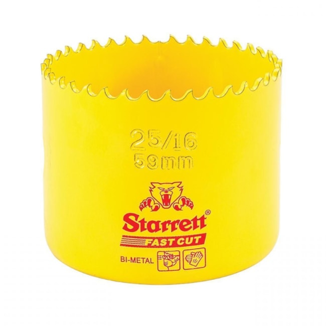 Serra Copo Bimetal 59mm Constante SH0256/FCH0256-G STARRETT-4ad67682-ed15-4f3b-adab-ee9bbbf825ce