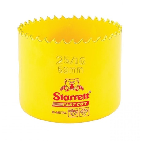 Serra Copo Bimetal 59mm Constante SH0256/FCH0256-G STARRETT-357825ce-1c7f-4b10-a8dc-fb057de66203