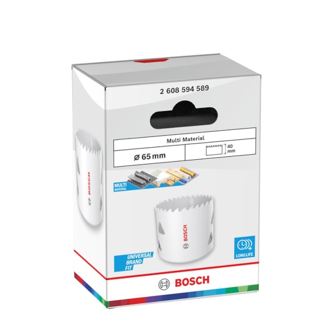 Serra Copo Bimetal 65mm / 2.9/16