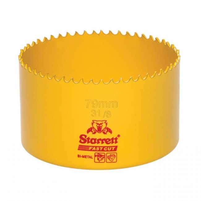 Serra Copo Bimetal 79mm Constante SH0318/FCH0318-G STARRETT-41a20e19-01ea-4780-9e0d-8a4d551049e6