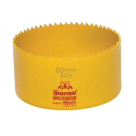 Serra Copo Bimetal 89mm Constante SH0312/FCH0312-G STARRETT-6051e947-fcfb-4146-a044-8376596aaf3f