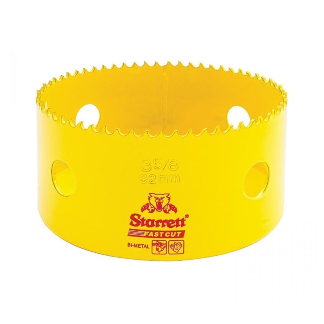 Serra Copo Bimetal 92mm Constante SH0358/FCH0358-G STARRETT-0103f877-4921-4a4f-ab04-2837045f3e50