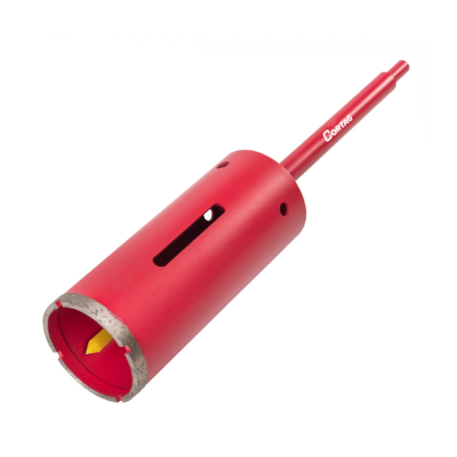 Serra Copo Diamantada 53mm Alvenaria com Haste e Pino guia 61899 CORTAG-c9988cf0-8b81-463a-9e72-e7e430c0c21e