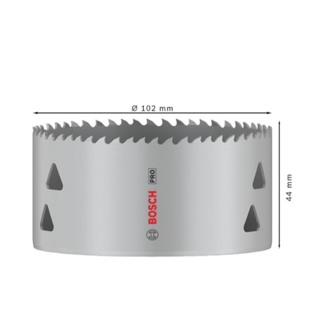 Serra Copo PRO Multi Material Cobalto 102mm 4