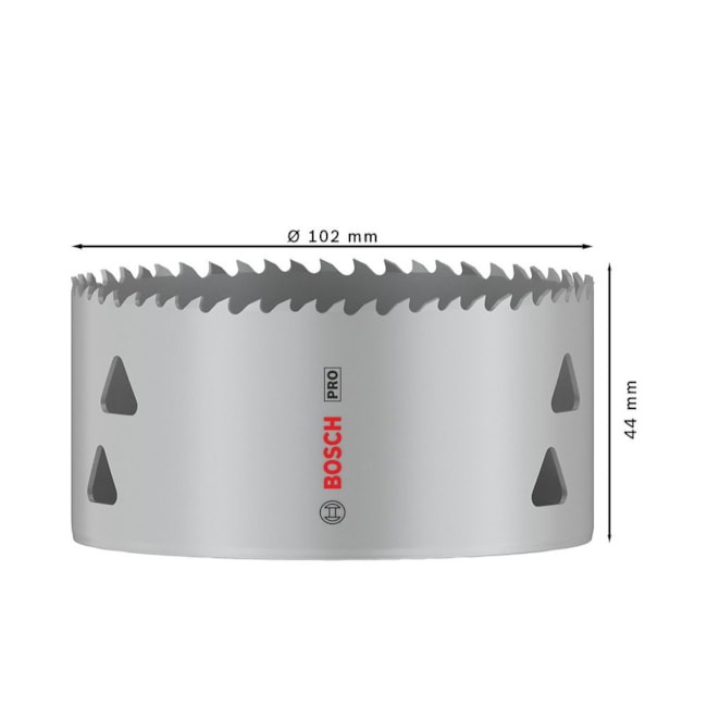 Serra Copo PRO Multi Material Cobalto 102mm 4