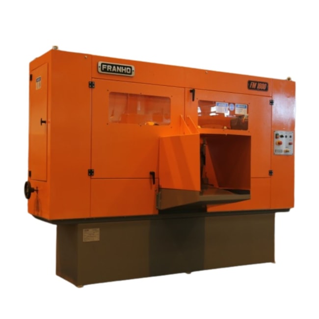Serra Fita Horizontal 400mm Morsa Hidráulica 2,0CV NR12 Carenada 220V FM-1600HM FRANHO-470dcb41-324e-4f7a-9d5c-858553100c23