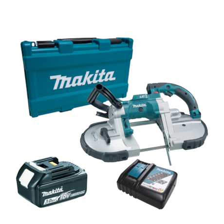 Serra Fita Portátil 2 Baterias 18V 120mm Bivolt com Carregador e Maleta DPB180RFE MAKITA-53413d4e-f4fe-4850-908c-5238a44ad56f