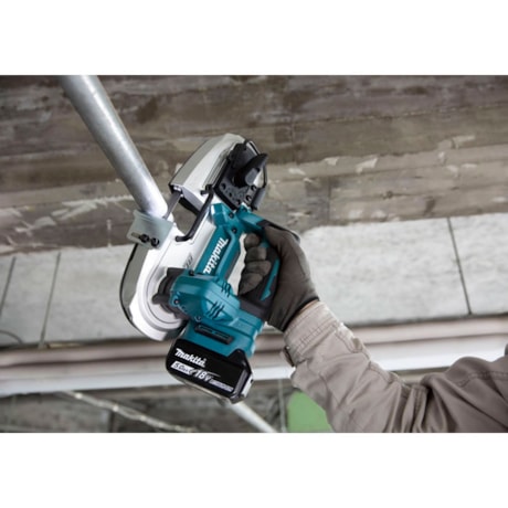 Serra Fita Portátil 66mm 18V com 2 Baterias 5.0Ah Carregador Bivolt e Bolsa DPB183RTE MAKITA-344f2d4d-3f00-4d9e-8e75-2564e2ebac35