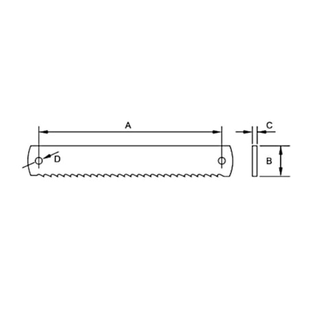 Serra Máquina HSS 550x45mm 6DTS RS550-6 STARRETT-34b4d2d0-45ed-4166-ab71-ca1f8791f518