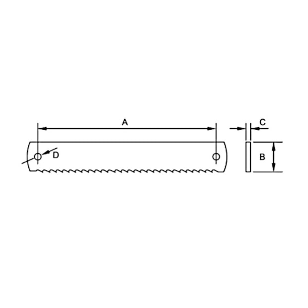 Serra Máquina HSS 550x45mm 6DTS RS550-6 STARRETT-0b4602b9-60c4-450d-9c1f-46246d68f386