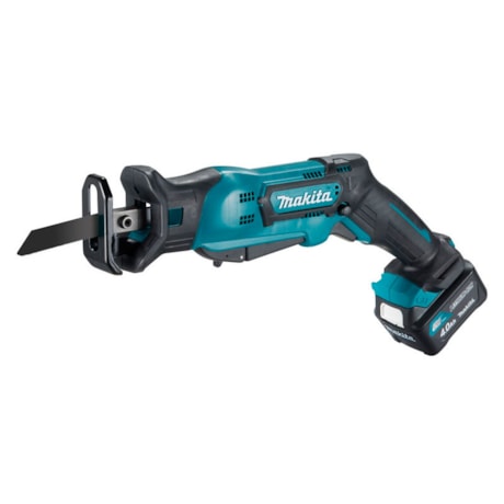 Serra Sabre 12V 3300GPM 50MM com 2 Baterias 4.0Ah 1 Carregador 110V/220V e Maleta JR105DSME MAKITA