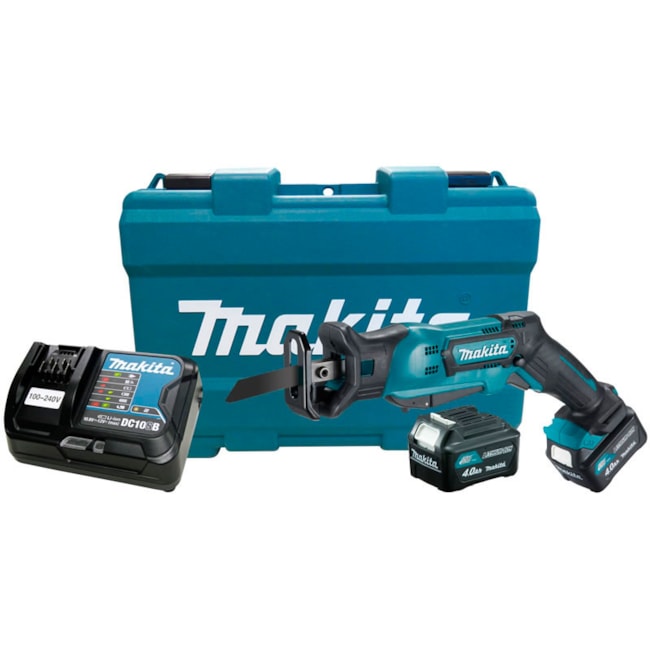 Serra Sabre 12V 3300GPM 50MM com 2 Baterias 4.0Ah 1 Carregador 110V/220V e Maleta JR105DSME MAKITA-d2918dc9-a6bb-4eea-b0ff-08d4c6a38452