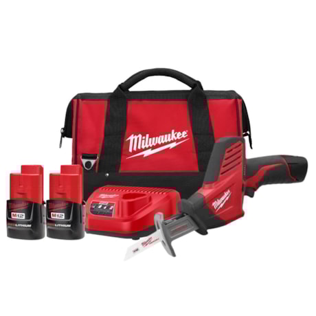 Serra Sabre 13mm 12V 3000gpm com 2 Baterias 1.5Ah Carregador 220V e Bolsa 2420-22 MILWAUKEE-6a9db9cb-81d1-4eff-bda6-6bdb5b3cf638