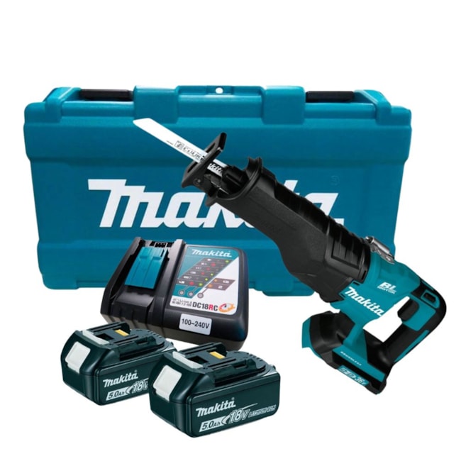 Serra Sabre 18V 3000GPM com 2 Baterias 5.0Ah 1 Carregador 110V/220V e Maleta DJR360RT2 MAKITA-df574dcd-9c4f-41c5-a5c5-348c873efd96