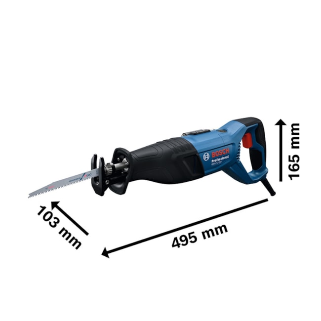 Serra Sabre 30mm 1250W 3000GPM 220V com Maleta 06016C70E0 GSA 12-30 BOSCH-ba485caf-b67f-4a7f-8d8f-d3865f6fea40