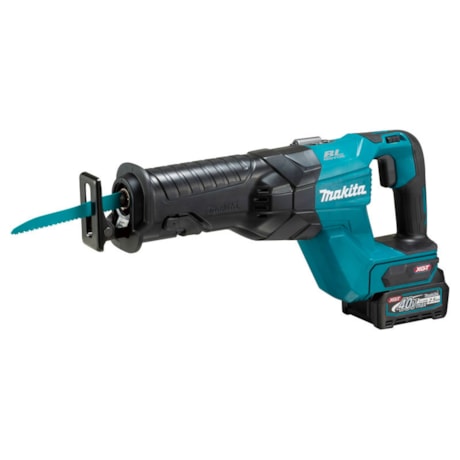 Serra Sabre 40V 255MM 3000GPM com 2 Baterias 2.5Ah Carregador e Maleta JR001GD201 MAKITA