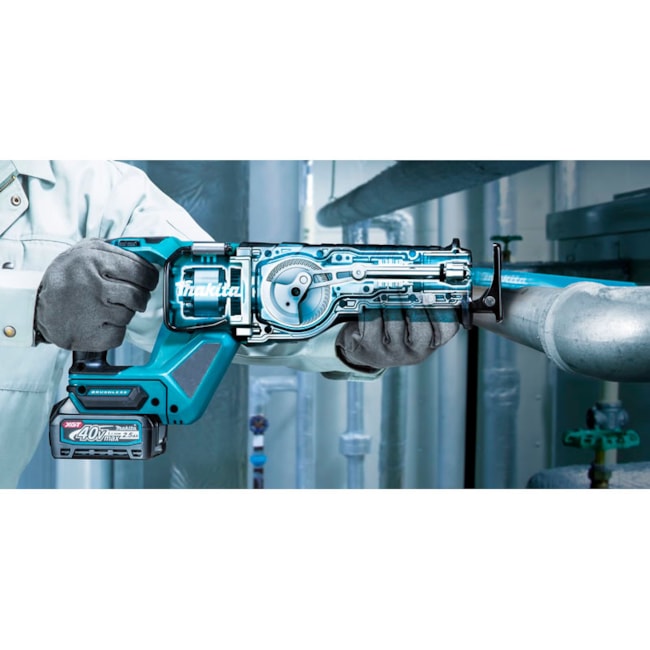 Serra Sabre 40V 255MM 3000GPM com 2 Baterias 2.5Ah Carregador e Maleta JR001GD201 MAKITA-22c30fc6-43ac-455e-8376-52dd4d0d0936