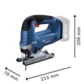 Serra Tico Tico 125mm 18V sem Bateria e sem Carregador GST 18V-LI SB BOSCH