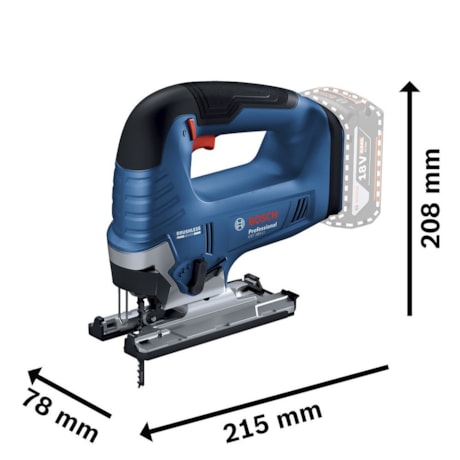 Serra Tico Tico 125mm 18V sem Bateria e sem Carregador GST 18V-LI SB BOSCH-3746aba8-a41b-4256-86fd-c9b79d9ea63f