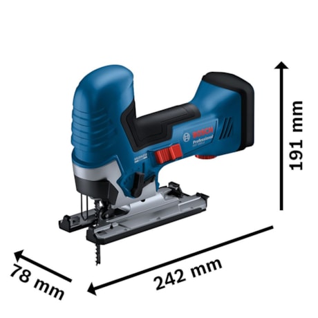 Serra Tico Tico 125mm 18V sem Carregador e sem Bateria GST 185-LI B-1623c33d-01ef-49d5-82ba-396f2d47c79a