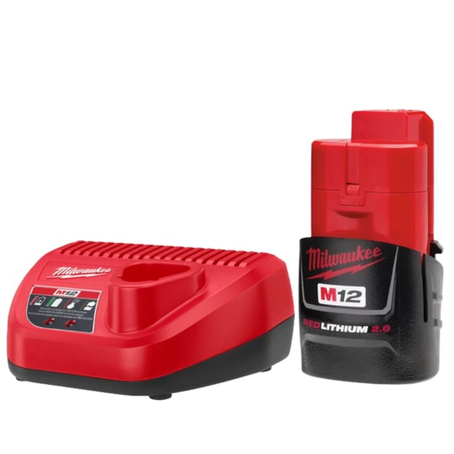 Serra Tico Tico 19mm 12V com 1 Bateria 2.0Ah e Carregador 220V 2445-21 MILWAUKEE-a9295252-49ed-42f1-9645-4489bd7ae175