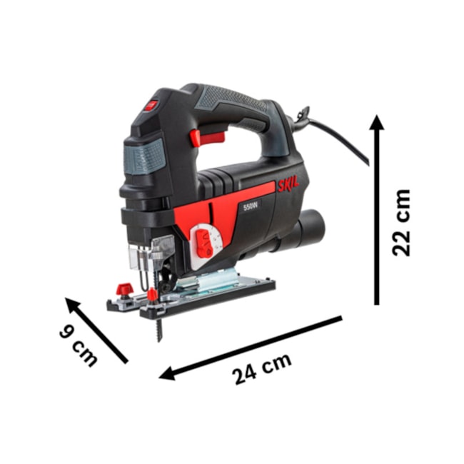 Serra Tico Tico 550W 75MM 220V com Acessórios 4550 SKIL-a24138c4-970e-41c0-9268-17352f2d56a2