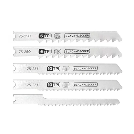 Serra Tico-Tico 65mm 420W KS501-BR + 5 Lâminas de Serra BLACK DECKER-33777e64-4236-49a8-b247-ece06a1ddc70