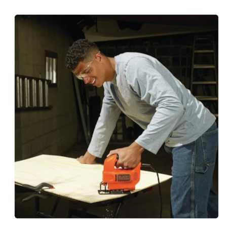 Serra Tico-Tico 65mm 420W KS501-BR + 5 Lâminas de Serra BLACK DECKER-1384dc6a-d6ad-443a-86c0-a8f0dcab0b22