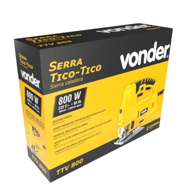 Serra Tico Tico 800W 80MM TTV 800 VONDER-0d1c8600-5f18-4300-904b-6da0863fed67