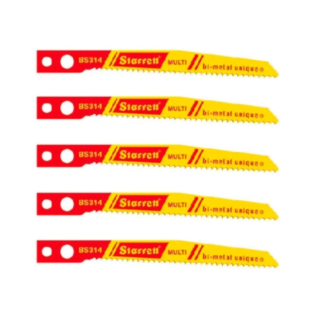 Serra Tico Tico Bometal 65mm 14 Dentes 5 Peças BS314 STARRETT-47093883-1dfb-4415-b37c-ee726c279c80