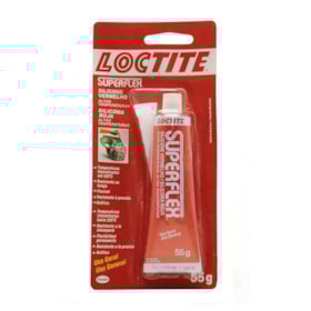 Silicone Acetico 55gr Alta Temperatura Vermelho SUPERFLEX 596 LOCTITE