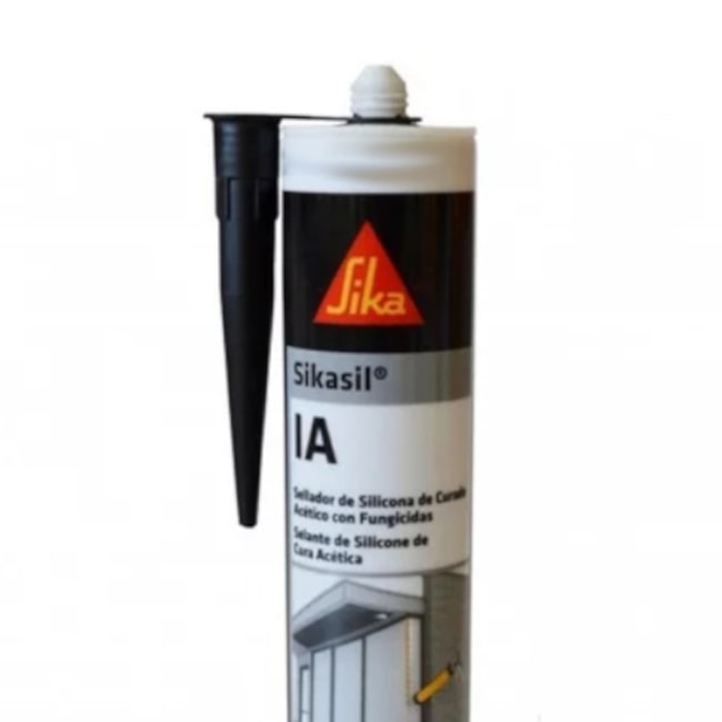 Silicone Acético Cinza Uso Geral 280ml SIKASIL IA SIKA -87659c2b-5810-4740-b806-9ddd62f3642f